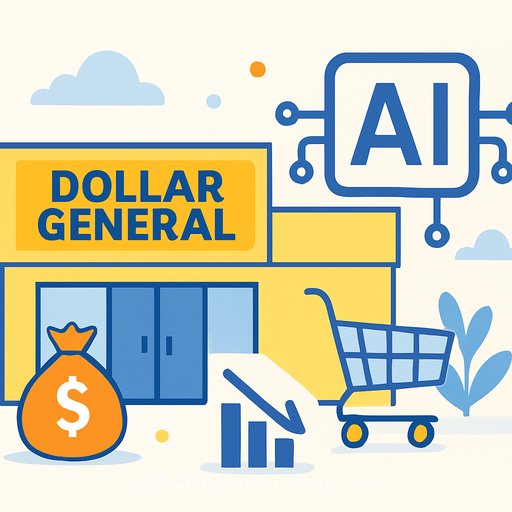 Dollar General's AI Bet Targets Lower Costs Across 21,000 Stores