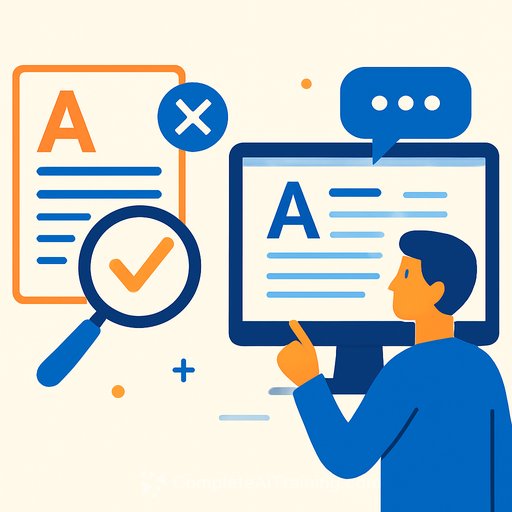 Don't Settle for a Score: Dechecker Turns Detection into Better Language