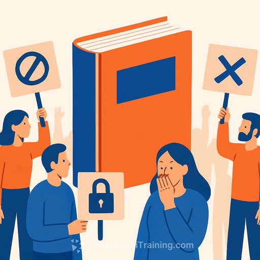 Don't Steal This Book: Over 10,000 British Writers Go Silent to Protest AI