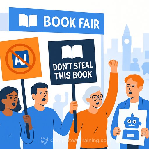 Don't Steal This Book: Thousands of Authors Protest AI at London Book Fair