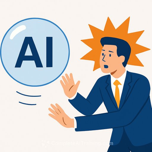 Don't wait for the AI bubble to burst - act now, before it acts on us