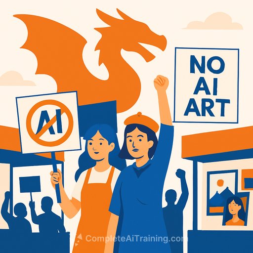 Dragon Con Artists Rally Against AI Art and Win Back Their Space