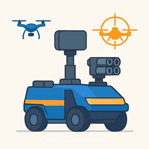 DroneShield and Overland AI integrate counter-drone system onto autonomous ground vehicle