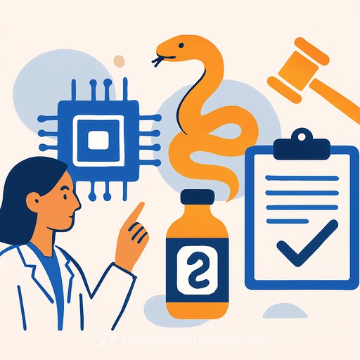 Duke AI Health Friday Roundup for September 18, 2026 covers AI trials, antivenom research, and policy challenges