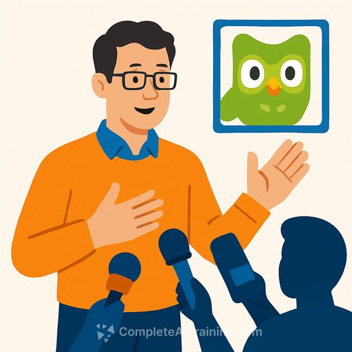 Duolingo CEO Addresses AI Backlash Promises No Job Cuts and Ongoing Hiring