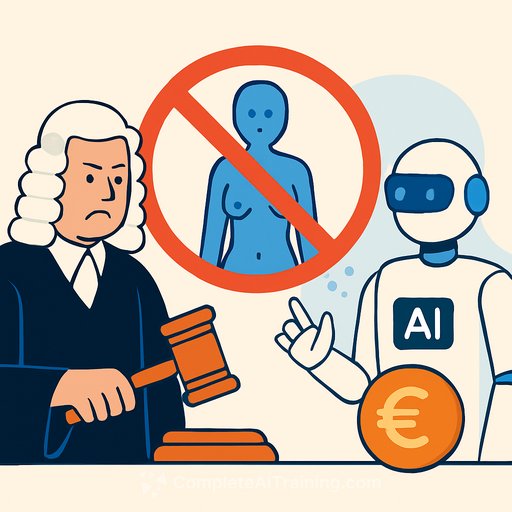 Dutch court bans Grok from generating AI nude images, fines xAI €100,000 per day for non-compliance