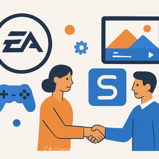 EA teams up with Stability AI to speed game development, raising fresh questions for creators