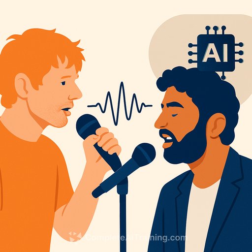 Ed Sheeran’s Sapphire in Arijit Singh’s AI Voice Goes Viral—But Is It Legal?
