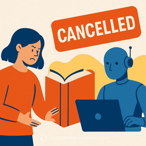 Eden Mills Writers' Festival Cancels AI Author Workshop After Backlash from Literary Community