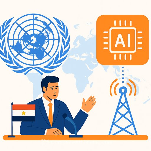 Egypt Leads UN AI Resolution to Boost Telecom Development for Developing Countries