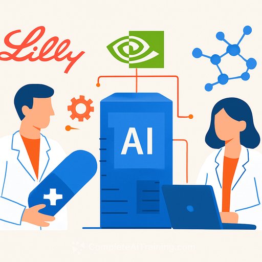 Eli Lilly Teams With NVIDIA on AI Supercomputer to Shrink Drug Development from Years to Months