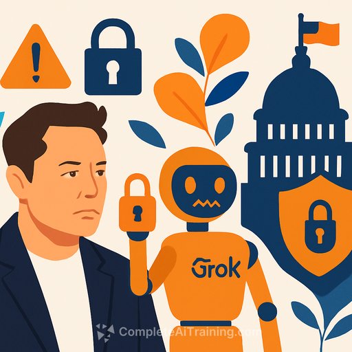 Elon Musk’s Grok AI Raises Alarms Over Data Privacy and Ethics in US Government Use