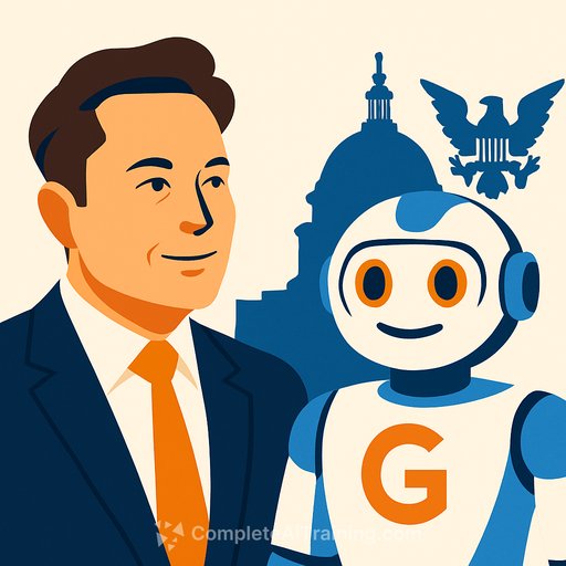 Elon Musk’s xAI Debuts Grok For Government to Support National Security and Federal Innovation