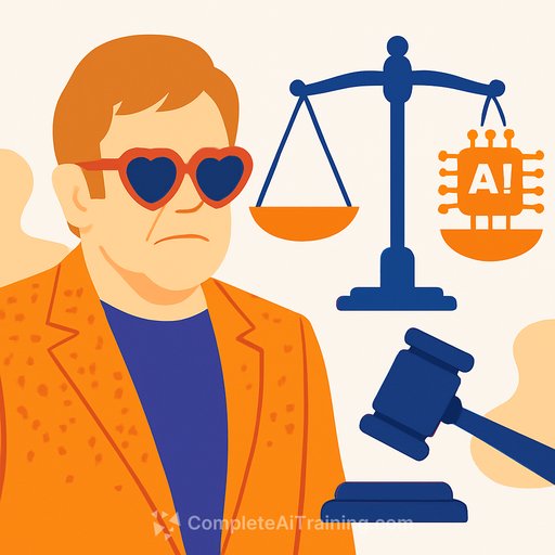 Elton John Vows Legal Action Against AI Copycats in Music Industry
