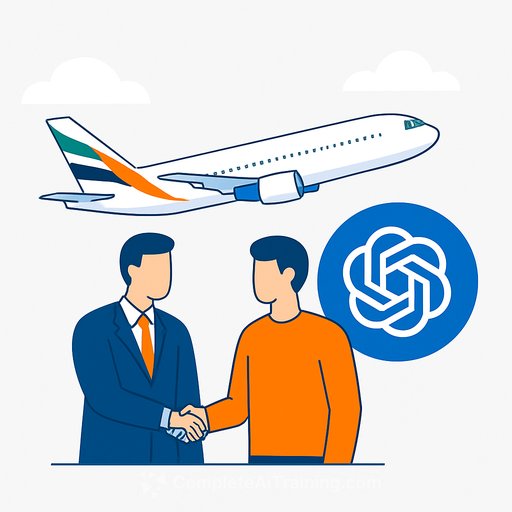 Emirates partners with OpenAI to set a new standard in air travel