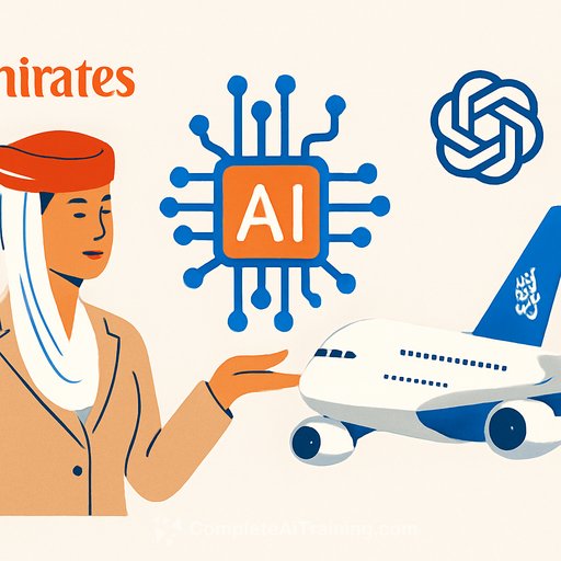 Emirates teams up with OpenAI to put AI to work across the airline