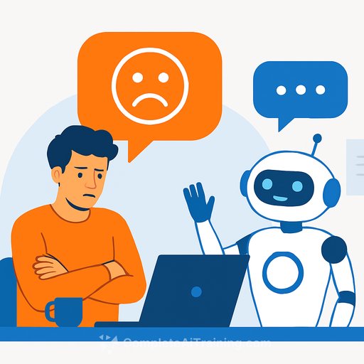 Empathetic AI chatbots reduce workplace anger nearly as well as human experts, study finds