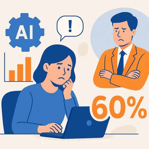 Employee automates 60% of team's workload with AI but fears disclosing it to manager