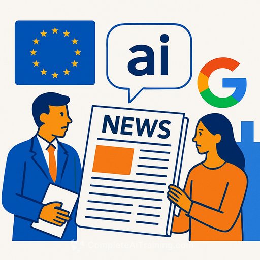 EU antitrust regulators seek publisher feedback on Google's AI opt-out proposal