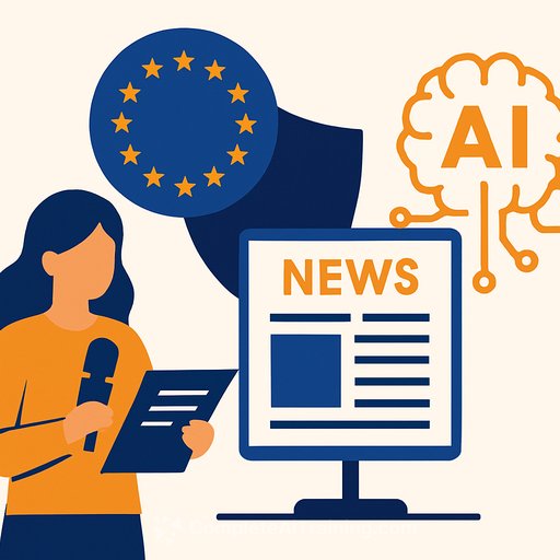 EU Council Seeks Stronger News Media Protections Against AI Risks, Backs Bylined Journalism
