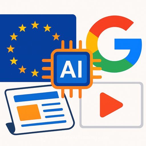 EU opens antitrust probe into Google's AI over unpaid use of publisher and YouTube content