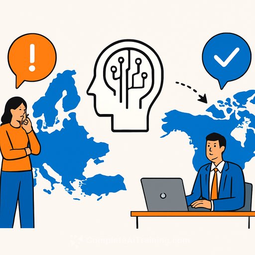 Europe's AI Trust Gap Widens as Employees Trail North America in Adoption and Confidence