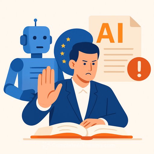 European Writers' Council condemns AI Act delays as threat to authors' rights