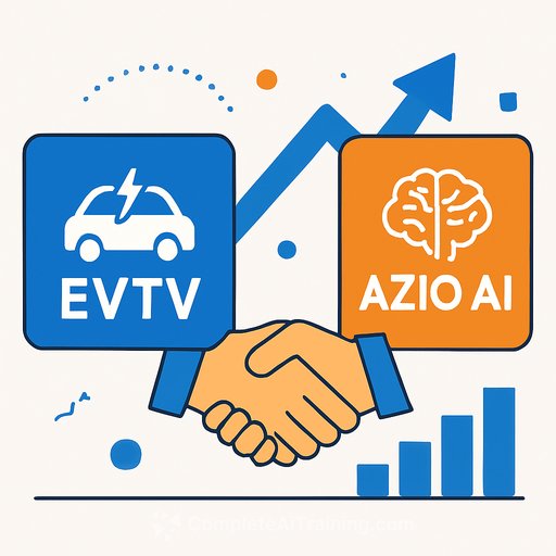 EVTV agrees to merge with AZIO AI at $750 million valuation as part of shift to AI infrastructure