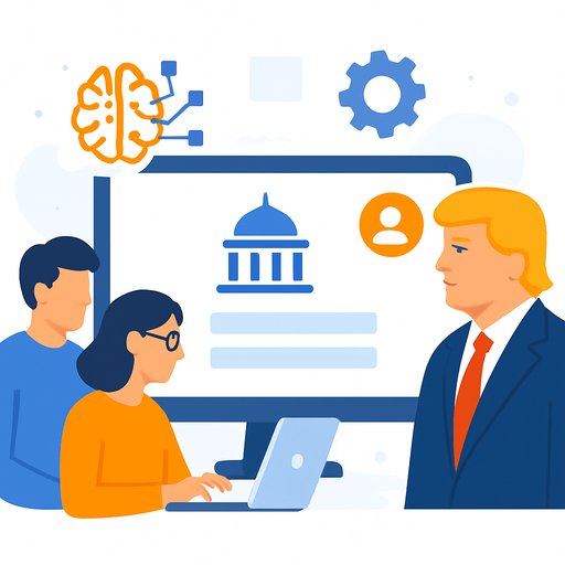 Ex-DOGE staffers build AI-powered government services site for Trump ahead of midterms