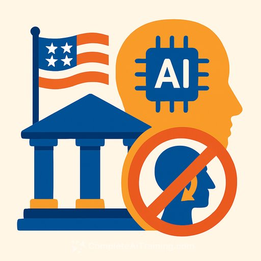 Executive Order Bans Ideological Bias in Federal Government AI