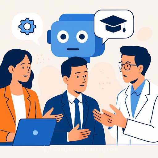 Executives and AI researcher discuss how the technology is changing hiring, education and work