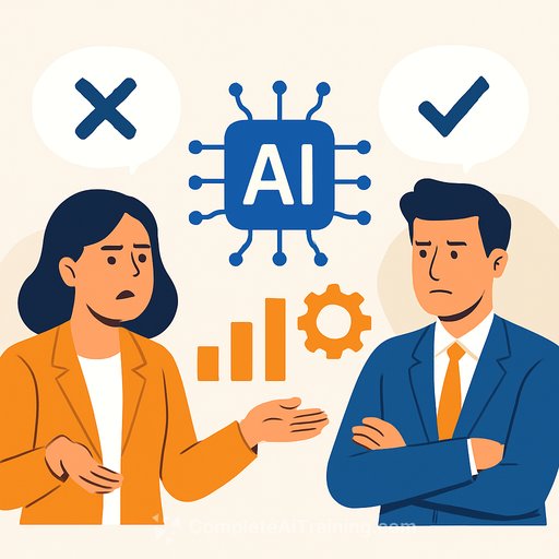 Executives and employees sharply disagree on manager readiness to guide AI skills development, survey finds