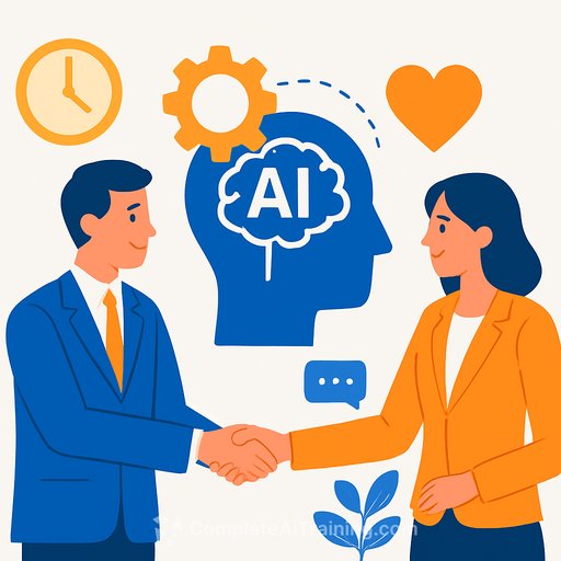 Executives convert AI time savings into relationship capital