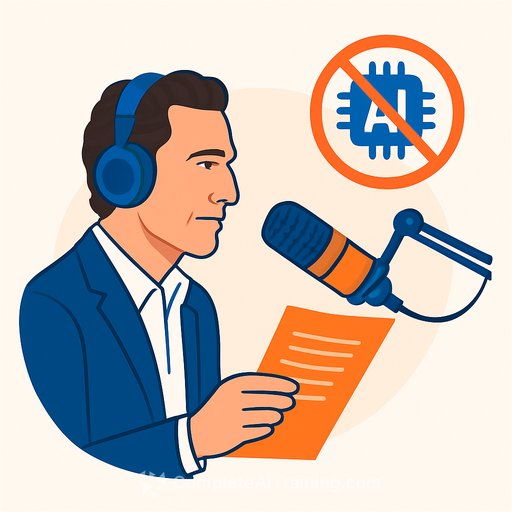 Exodus steers clear of generative AI-McConaughey records every line himself