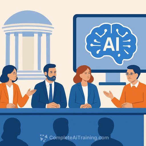 Experts gather at UNC Chapel Hill to weigh AI's benefits and risks for North Carolina