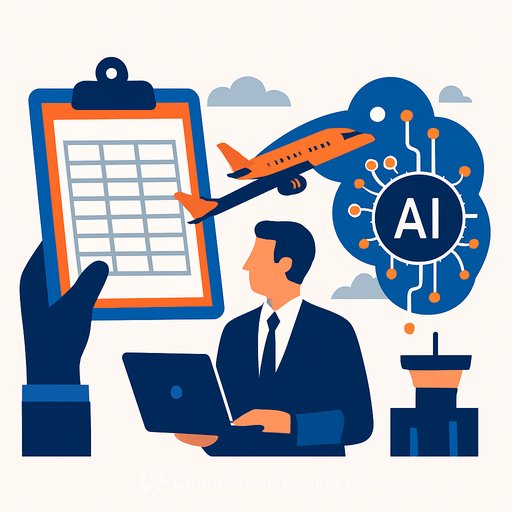 FAA's reliance on spreadsheets slows aircraft certification as aerospace industry adopts AI