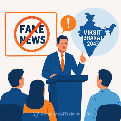 Fact First in the AI Era: At Ramoji Excellence Awards, VP C P Radhakrishnan Calls on Media to Counter Fake News and Advance Viksit Bharat 2047