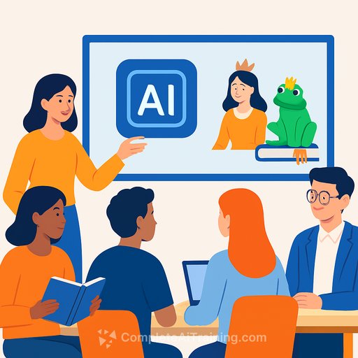 Fairy tales help students spot AI bias in Southampton Solent University workshop