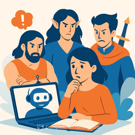 Fantasy Author Faces Outcry After AI Prompt Blunder Exposed in Reverse Harem Novel