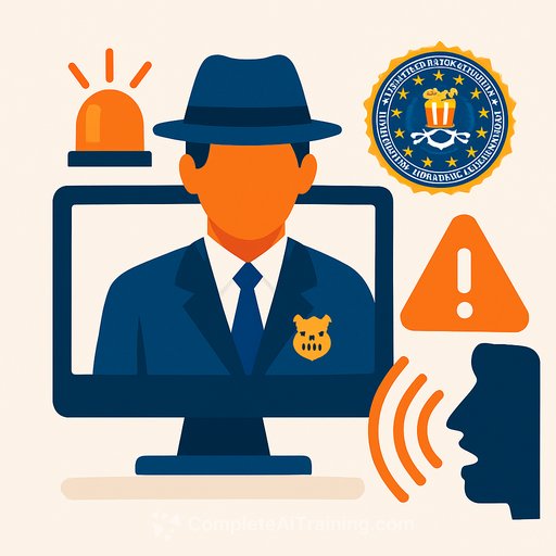 FBI Sounds Alarm Over AI Voice Scams Impersonating Top Officials