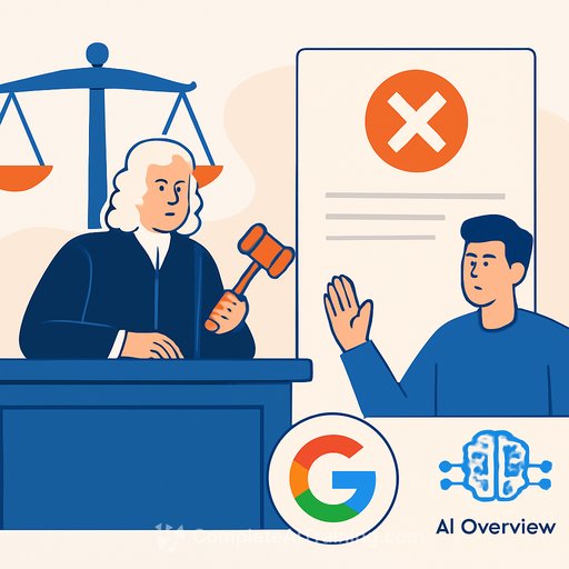 Federal judge dismisses antitrust lawsuits against Google over AI Overviews
