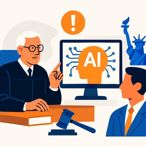 Federal judge warns Justice Department over AI use in immigration case