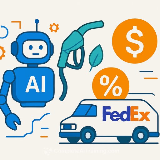 FedEx's AI Upgrades, Sustainable Fuel, and DRIVE: Is a 2% Discount Worth Chasing?