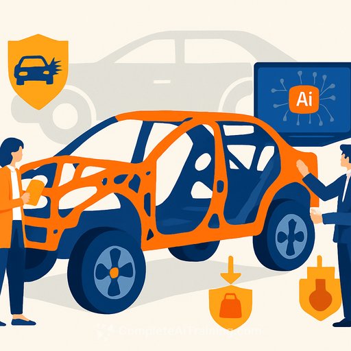 FEV and Nature Architects use AI to cut vehicle structure weight by up to 51% while maintaining crash safety