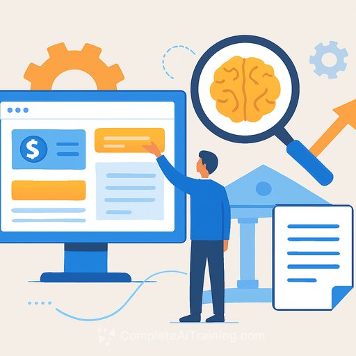 Financial firms restructure online content to improve AI search recommendations.