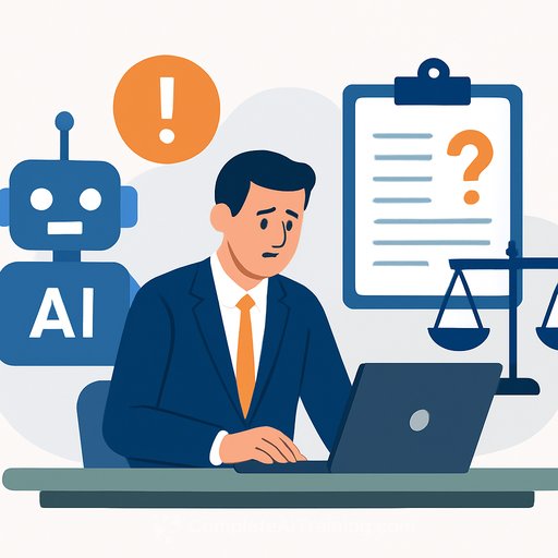 Financial Services Commission guidelines place final AI responsibility and liability on employees