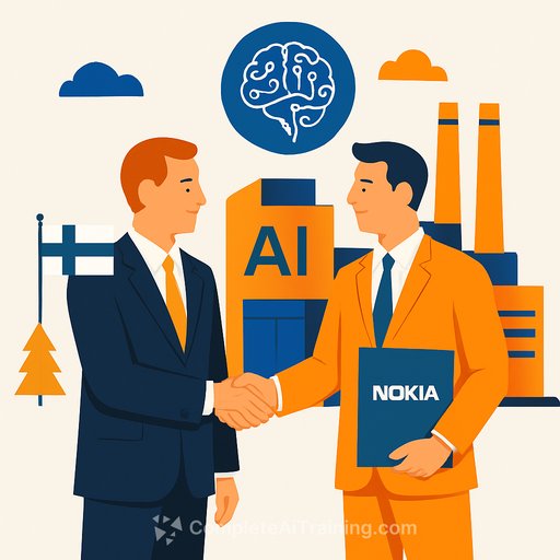 Finland Supports Nokia’s Bid to Bring EU AI Gigafactory to Nordic Region