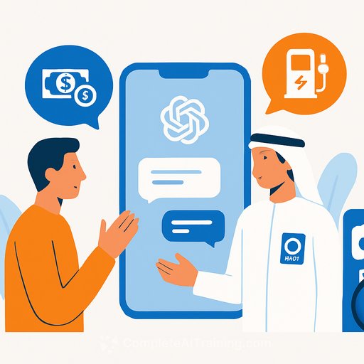 First Government Utility on ChatGPT: Dubai's DEWA Lets You Pay Bills and Find EV Chargers