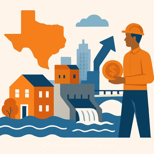 Flood Resilience Infrastructure Emerges as the Next Big Investment Opportunity Amid Texas Disasters