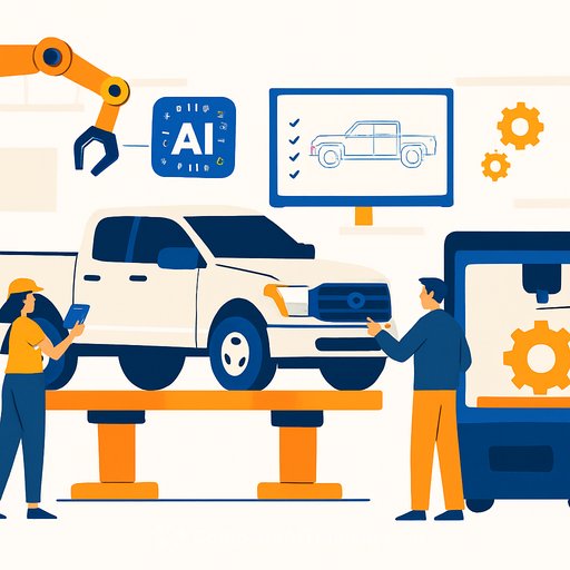 Ford Kentucky Truck Plant Boosts Efficiency with AI Quality Control and 3D Printing Tools